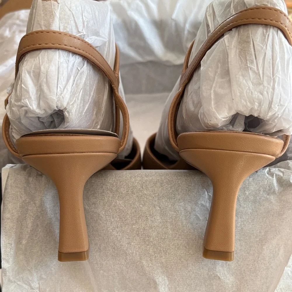 Naturalizer Tan Women's Heels - Picture 4 of 7